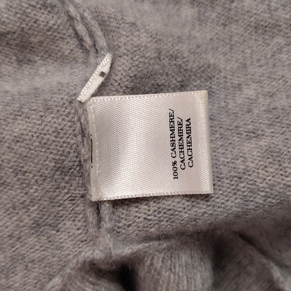 ❄️Ann Taylor 100% Cashmere Ruffle Waterfall Cardigan - Picture 6 of 8